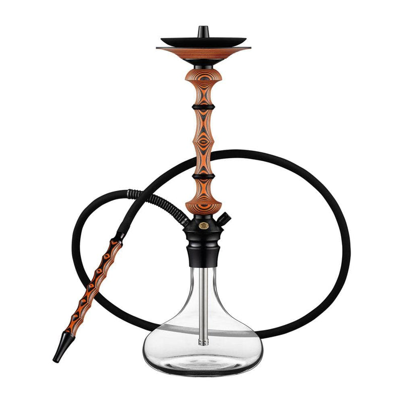 hookah Japona Hookah Lotus  Orange Transparent 