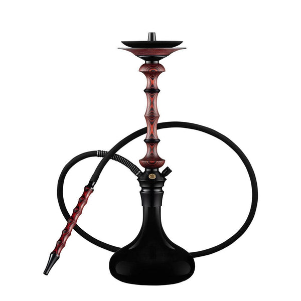 hookah Japona Hookah Lotus  Red Black 