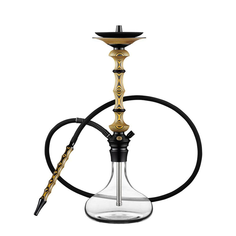 hookah Japona Hookah Lotus  Yellow Transparent 