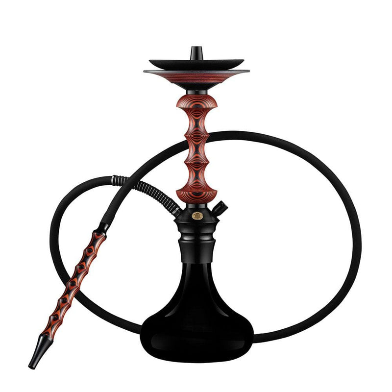 hookah Japona Hookah Shuriken Mini  Red Black 