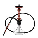 hookah Japona Hookah Shuriken Mini  Red Clear 