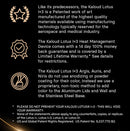 Heat Management Device Kaloud Lotus I+3 Stainless Steel Heat Management Device
