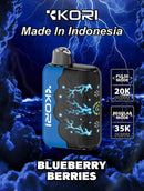 Kori Vape 35K Puffs Disposable - Blueberry Berries