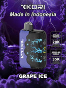 Kori Vape 35K Puffs Disposable - Grape Ice