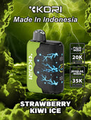Kori Vape 35K Puffs Disposable - Strawberry Kiwi Ice