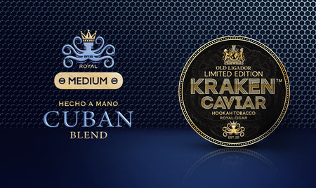Tobacco Kraken Line CAVIAR CUBAN Blend Hookah Flavor