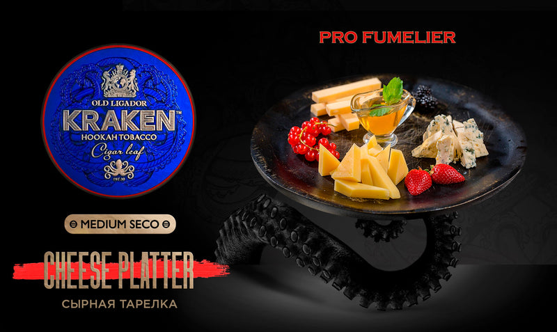 Tobacco Kraken Line PRO FUMELIER Cheese Platter Hookah Flavor