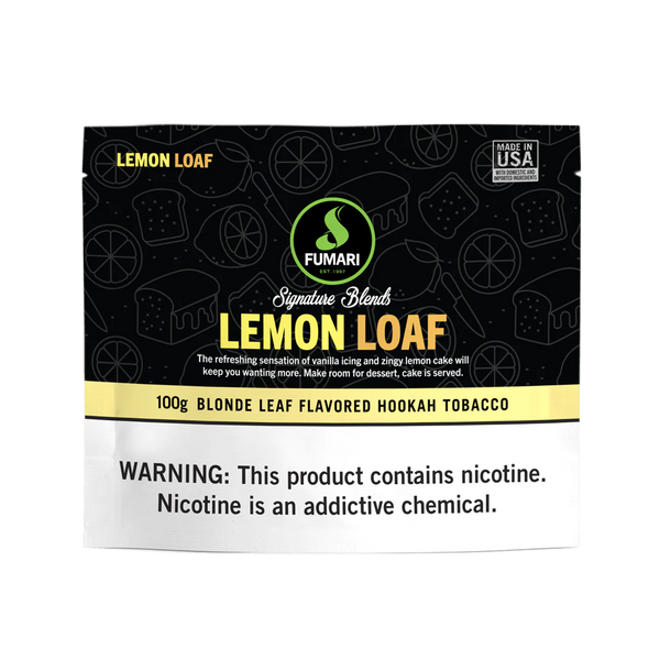 Tobacco Fumari Lemon Loaf Hookah Shisha Flavor 100g