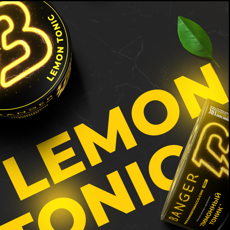 Tobacco Banger Lemon Tonic Hookah Flavors