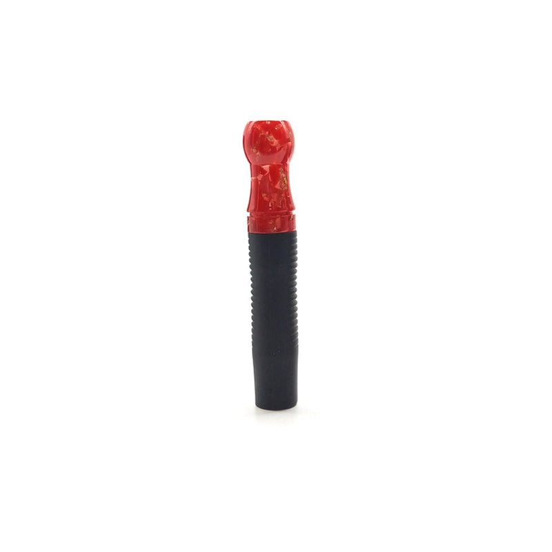 Personal Mouth Tips Cyril Gold Resin Personal Hookah Mouth Tip  Red  