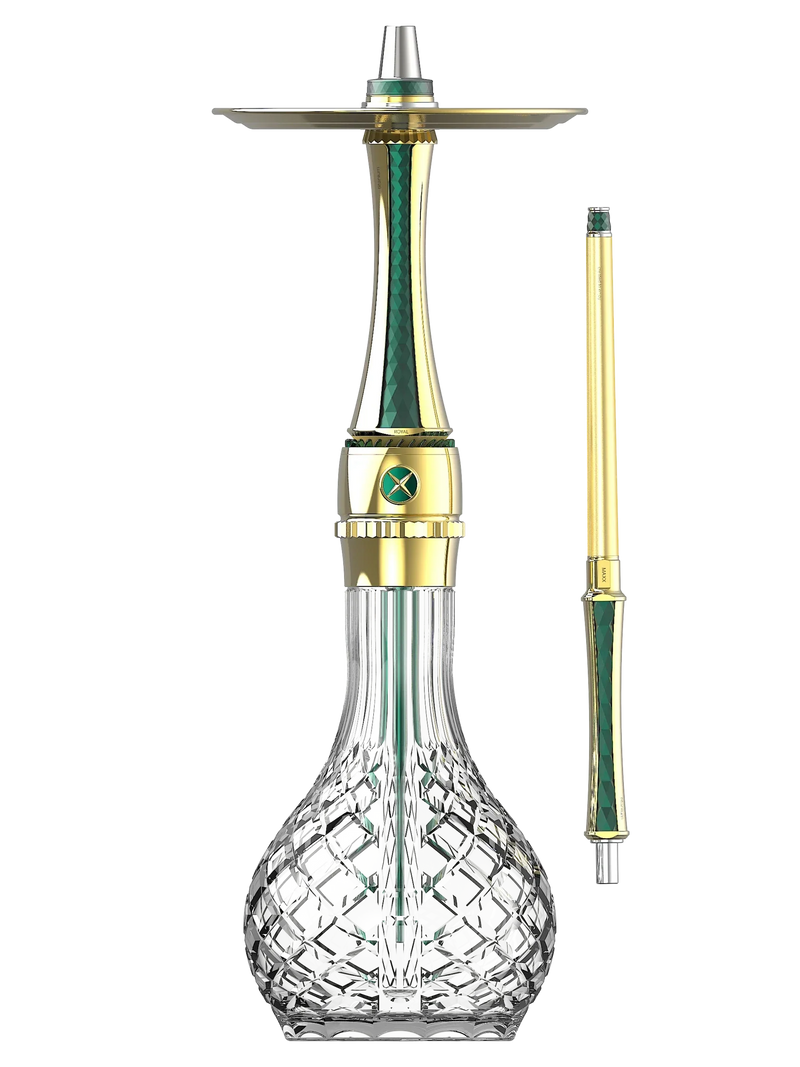 Maxx Royal Hookah Emerald Gold