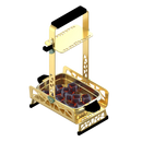 Maxx Hookah Charcoal Basket Gold