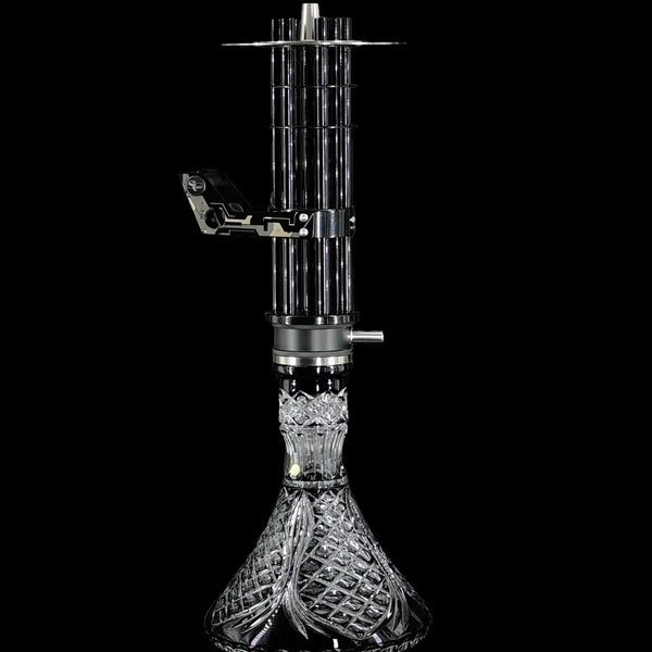 hookah Shi Carver Minigun Hookah Black