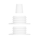  Moze Hookah Shisha Perfect Fit Grommet Set  White  