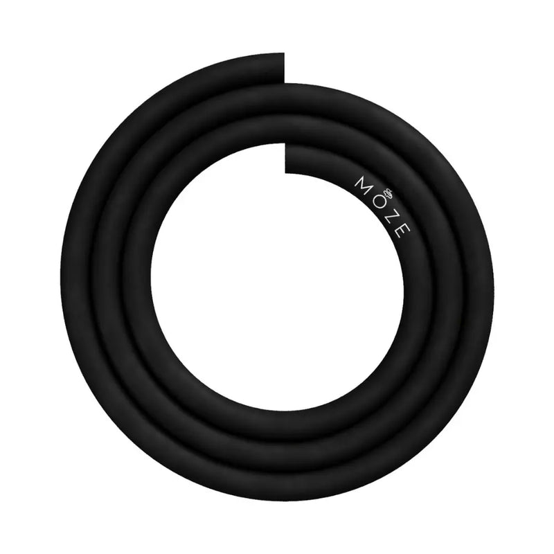 Hose Moze Silicone Hookah Hose  Black  