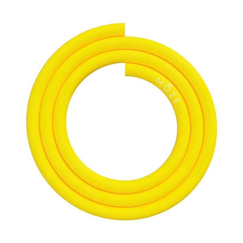 Hose Moze Silicone Hookah Hose Yellow