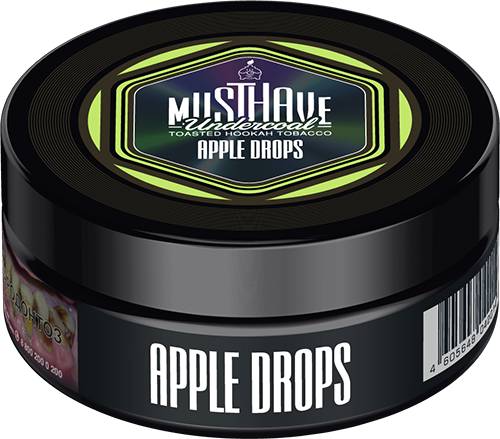 Tobacco Must Have Apple Drops Hookah Flavor 125g