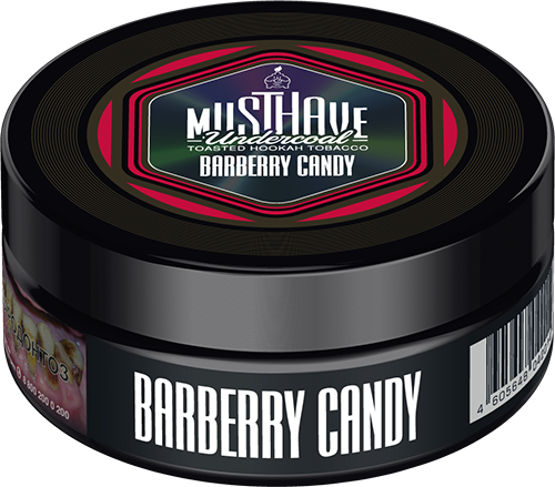 Tobacco Must Have Barberry Candy Hookah Flavor 125g