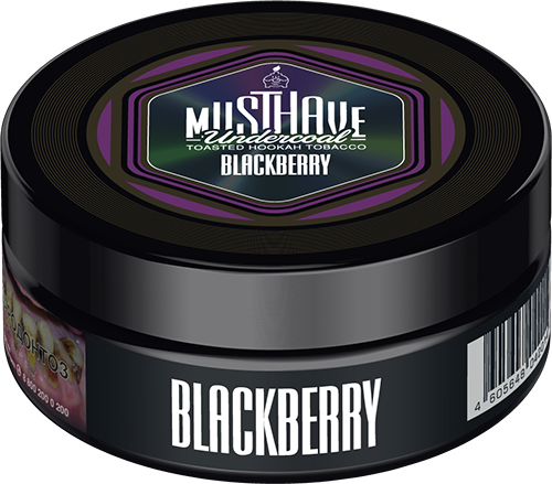 Tobacco Must Have Blackberry 125g    