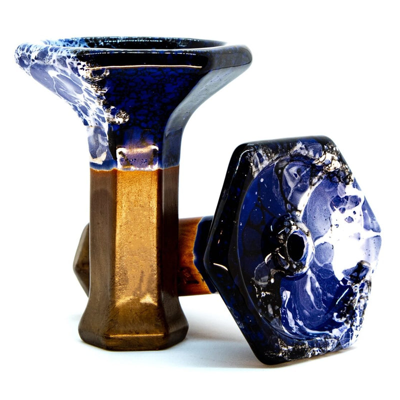 Bowl Moon Grand Phunnel Hookah Bowl Dark-Blue