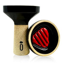 Bowl Oblako Trio Hookah Shisha Bowl Basic Black