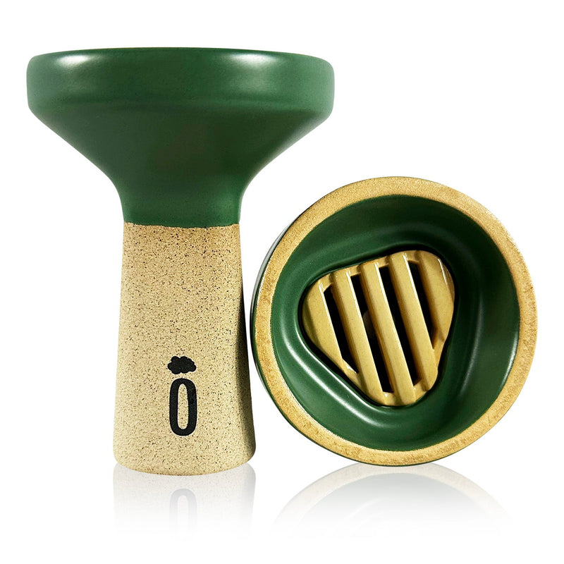 Bowl Oblako Trio Hookah Bowl  Basic Green Matte 