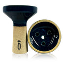 Bowl Oblako Trio Hookah Shisha Bowl Black Blue