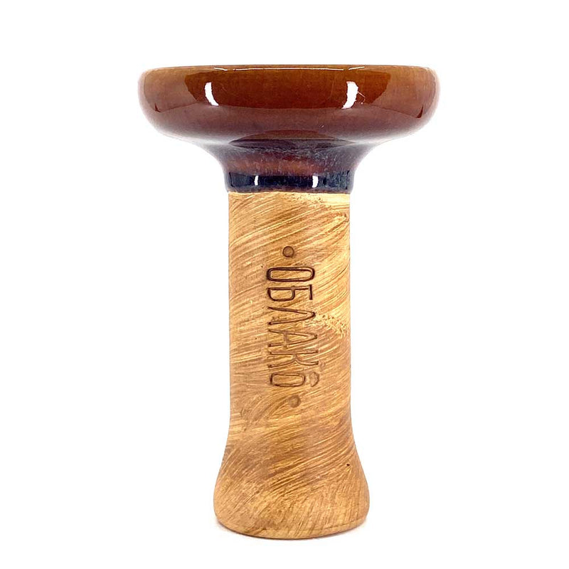 Bowl Oblako Phunnel L Glaze Hookah Bowl  Brown Sugar  