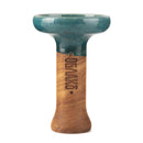 Bowl Oblako Phunnel L Glaze Hookah Shisha Bowl Green/Grey