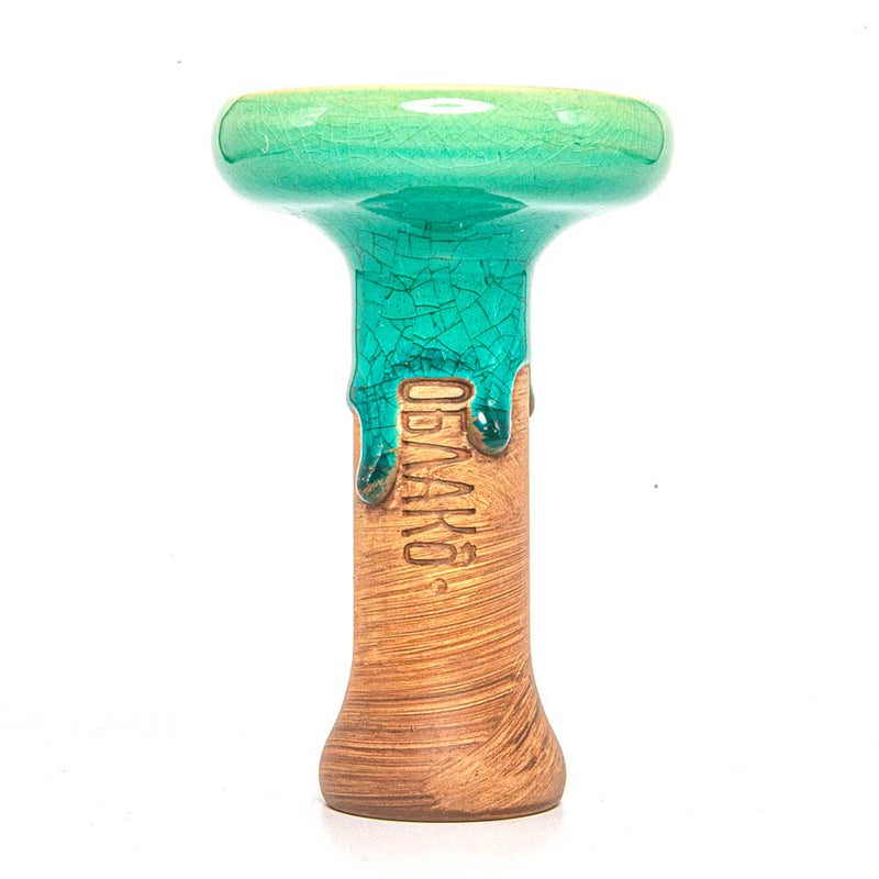 Bowl Oblako Phunnel L Glaze Hookah Bowl  Green ice  