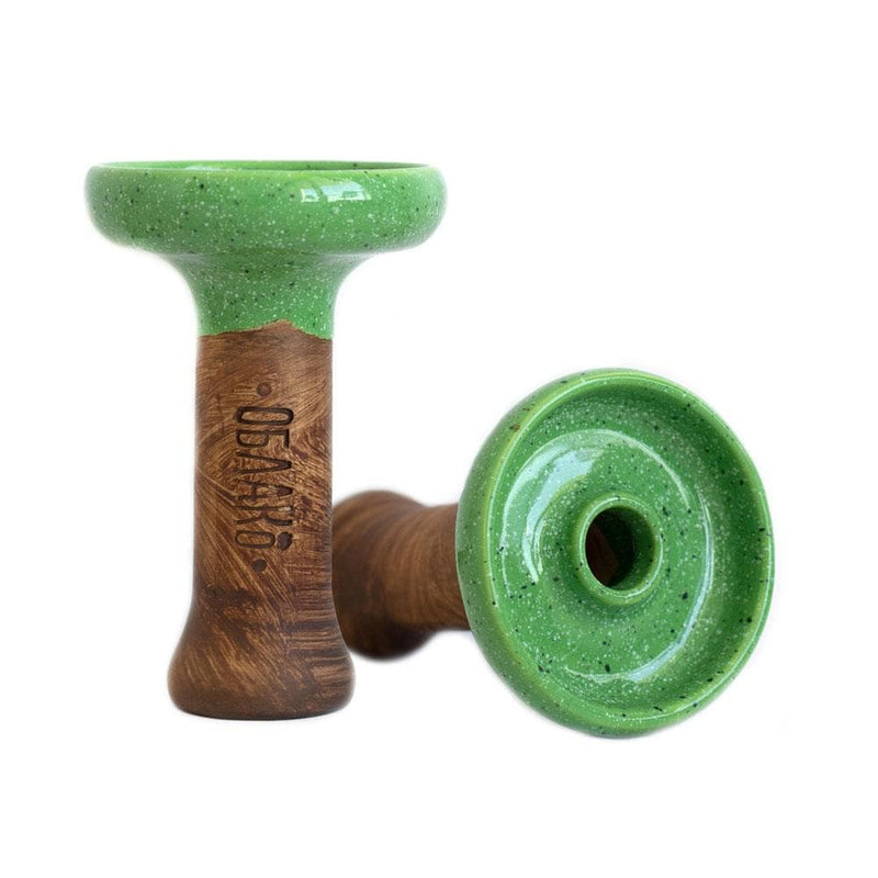 Bowl Oblako Phunnel L Glaze Hookah Bowl  Green  