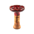 Bowl Oblako Phunnel L Glaze Hookah Shisha Bowl Marble Red/Black
