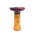Bowl Oblako Phunnel L Glaze Hookah Shisha Bowl Marble Violet/Black