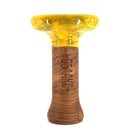 Bowl Oblako Phunnel L Glaze Hookah Bowl  Marble Yellow/Blue  