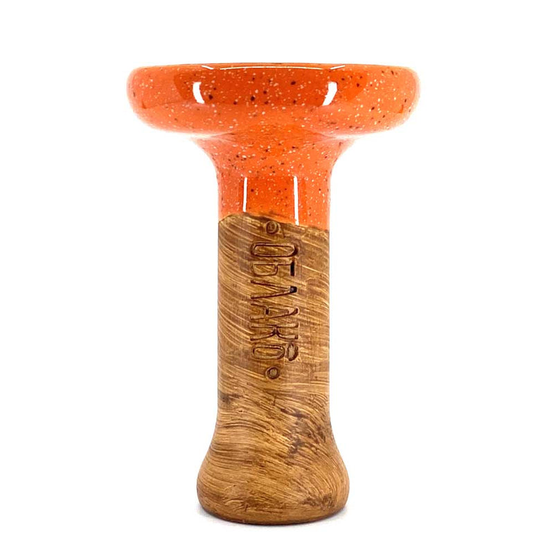 Bowl Oblako Phunnel L Glaze Hookah Bowl  Orange Cosmos  