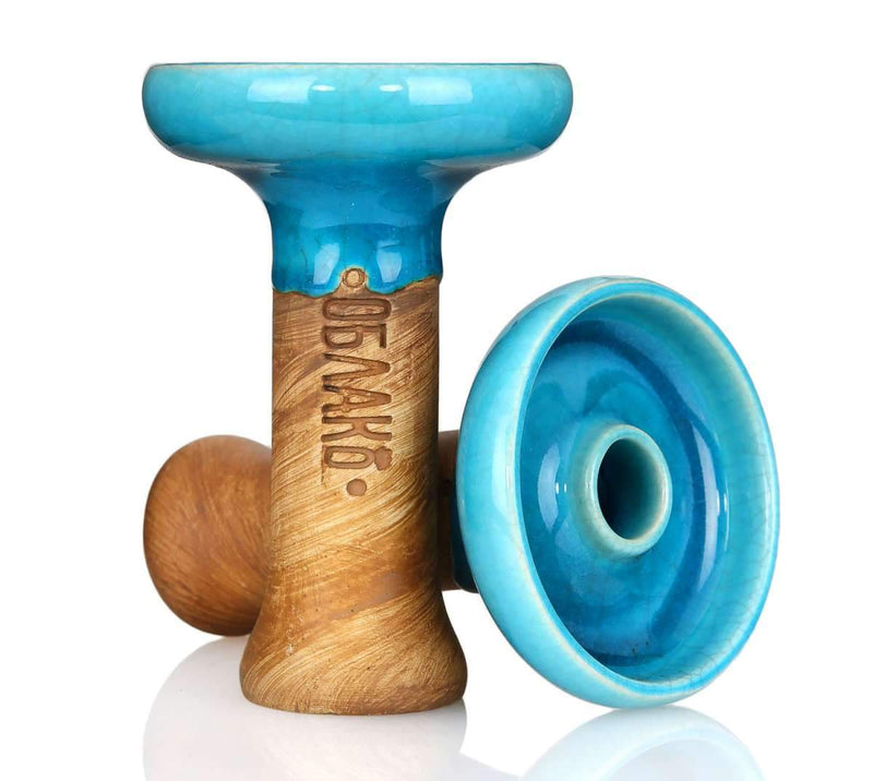 Bowl Oblako Phunnel L Glaze Hookah Bowl  Turquoise  