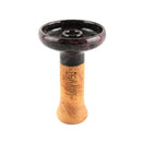 Bowl Oblako Phunnel L Glaze Hookah Shisha Bowl Marble Black/Violet