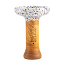 Bowl Oblako Phunnel L Glaze Hookah Shisha Bowl White Cosmos