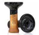 Bowl Oblako Phunnel M Glaze Hookah Shisha Bowl Black With Dots
