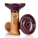 Bowl Oblako Phunnel M Glaze Hookah Shisha Bowl Violet Cosmos