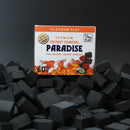 Paradise Coconut Hookah Charcoal Flat 25mm 0.5kg -