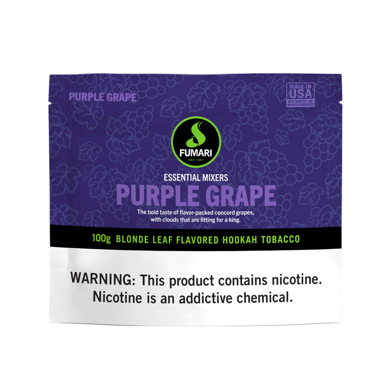 Tobacco Fumari Purple Grape Hookah Shisha Flavor 100g