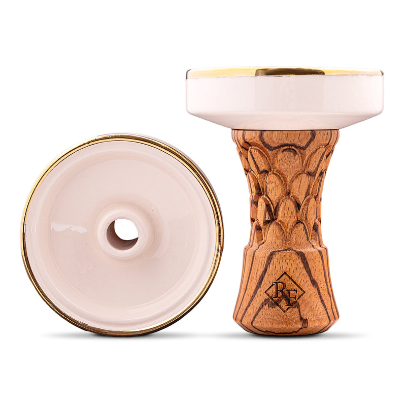 Bowl RF Wood Hookah Bowl  Zebrano  