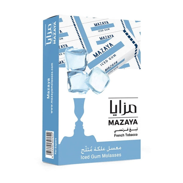 Buy Mazaya Iced Gum Hookah Tobacco – Refreshing Minty Flavor