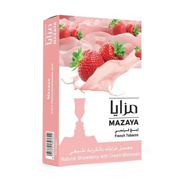 Tobacco Mazaya Strawberry with Cream    