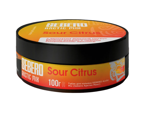 Tobacco Sebero Arctic Mix Sour Citrus Hookah Shisha Flavor