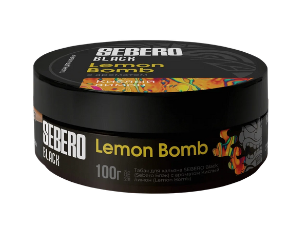 Sebero Black Lemon Bomb Hookah Shisha Flavor