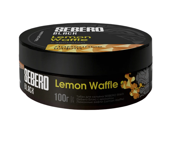 Sebero Black Lemon Waffles Hookah Shisha Flavor