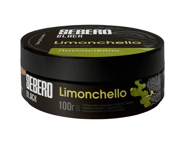 Tobacco Sebero Black Limonchello Hookah Shisha Flavor