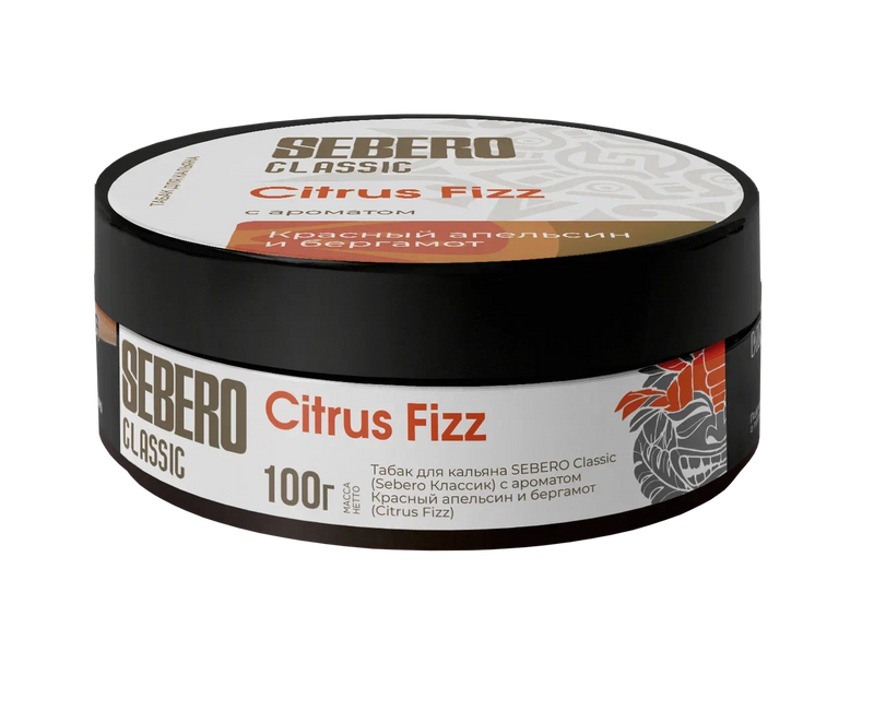 Tobacco Sebero Classic Citrus Fizz Hookah Shisha Flavor